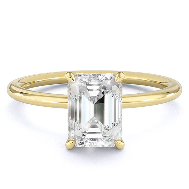 Yellow Gold Engagement Ring Collection