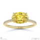 yellow natural diamond east west oval cut sidestones engagement ring yellow gold with 18k yellow gold metal and oval shape diamond