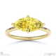 yellow natural diamond east west marquise cut solitaire engagement ring yellow gold with 9k yellow gold metal and marquise shape diamond