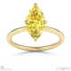 yellow natural diamond marquise cut hidden halo engagement ring yellow gold with 9k yellow gold metal and marquise shape diamond
