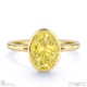 yellow lab grown diamond oval-cut bezel setting split band yellow lab grown gold engagement ring with 9k yellow gold metal and oval shape diamond