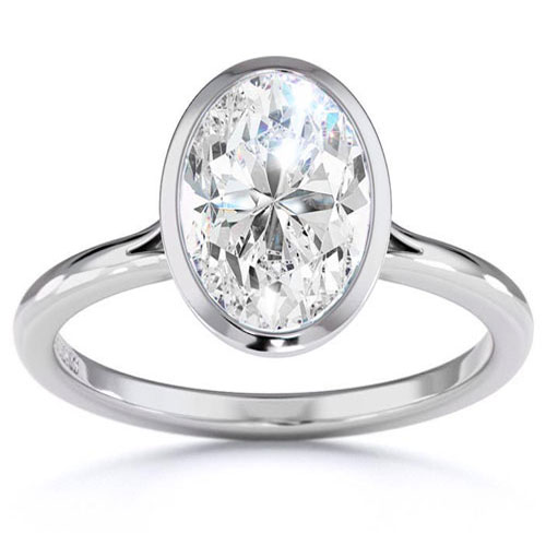 Bezel-Engagement-Rings